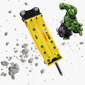 Box Type Rock Breaker Used on Excavator with Two Chisel for Free